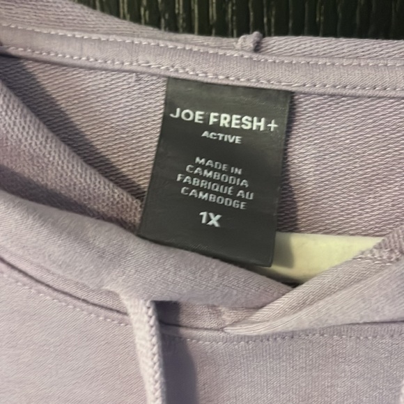 Joe Fresh Active tunic hoodie - Picture 3 of 3